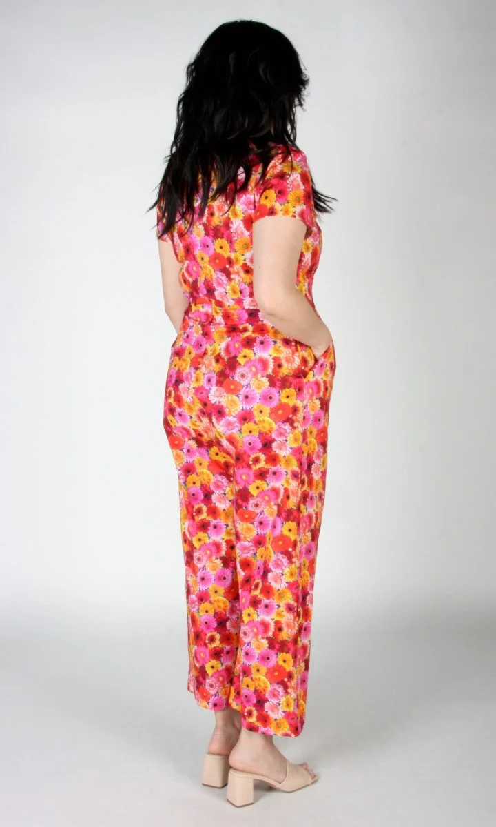 Birds of North America Whinchat Jumpsuit (Petal Party) - Image 12