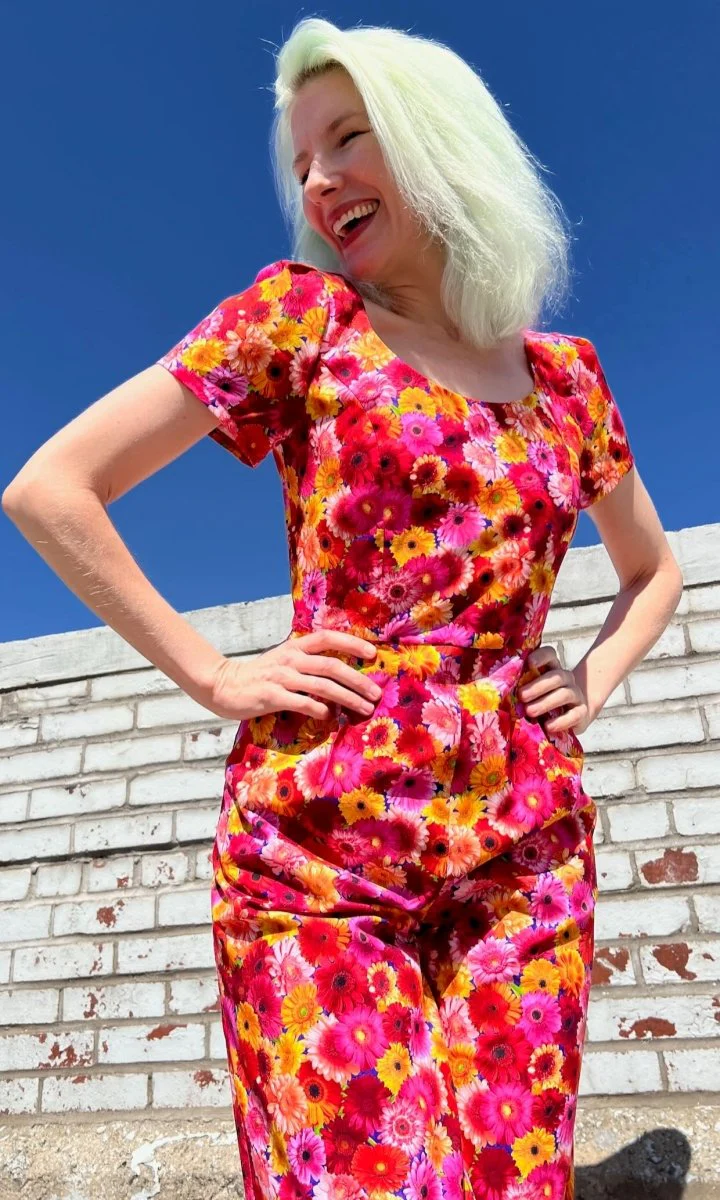 Birds of North America Whinchat Jumpsuit (Petal Party) - Image 3