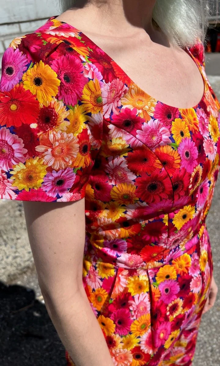 Birds of North America Whinchat Jumpsuit (Petal Party) - Image 7