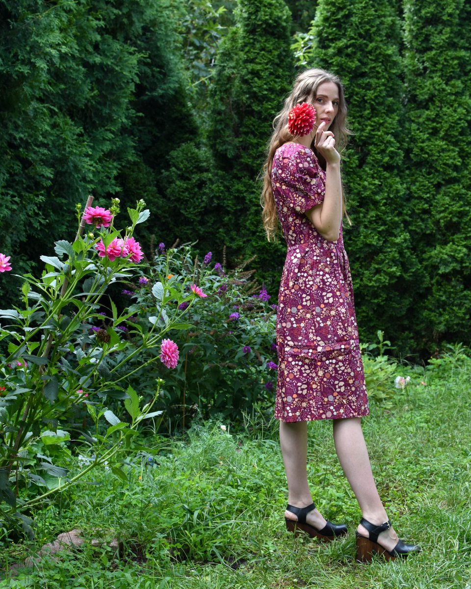 Birds of North America Winter Chippy Dress - Keepsake (Online Exclusive)