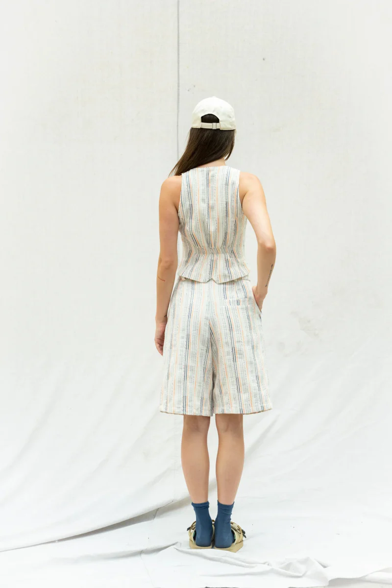 Bodybag Bogota Waistcoat - Striped Jacquard (Online Exclusive) - Image 3