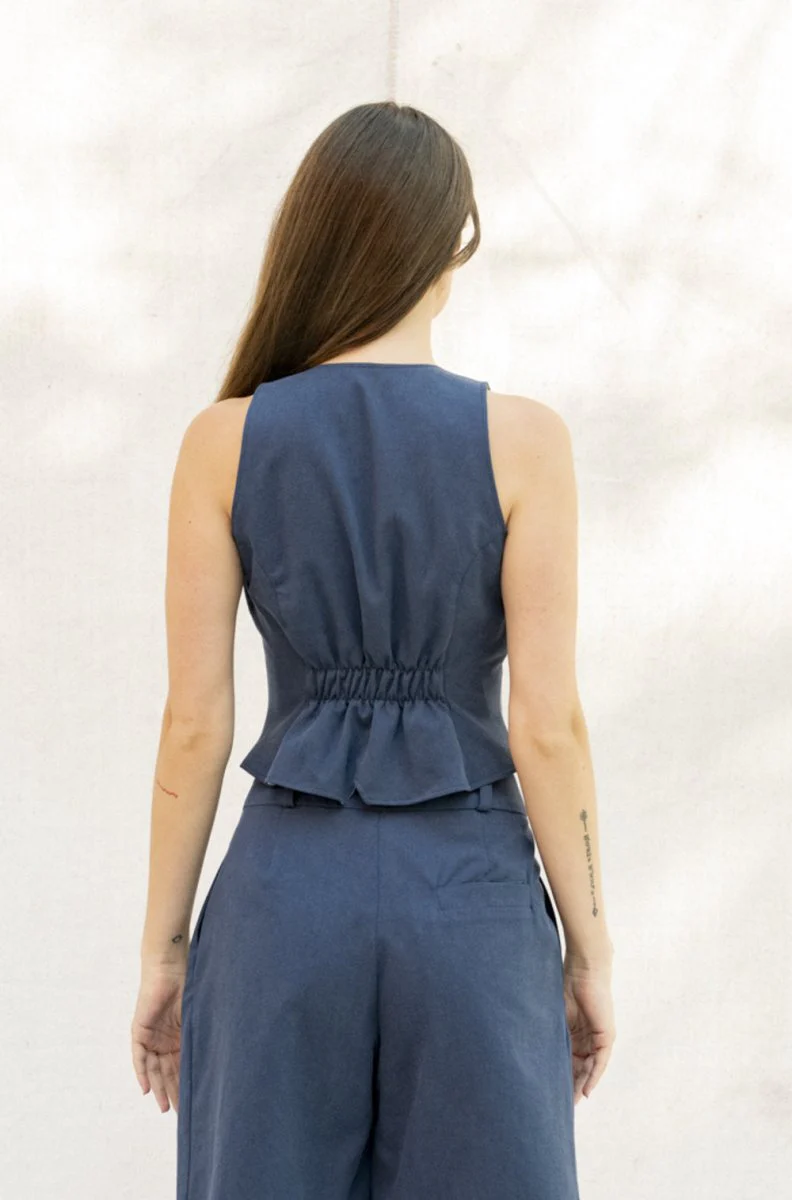 Bodybag Bogota Waistcoat Vest - Golden or Navy (Online Exclusive) - Image 14