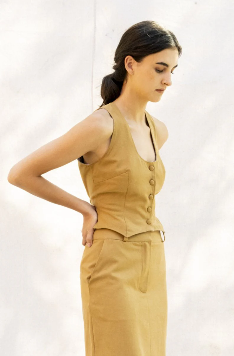 Bodybag Bogota Waistcoat Vest - Golden or Navy (Online Exclusive) - Image 6