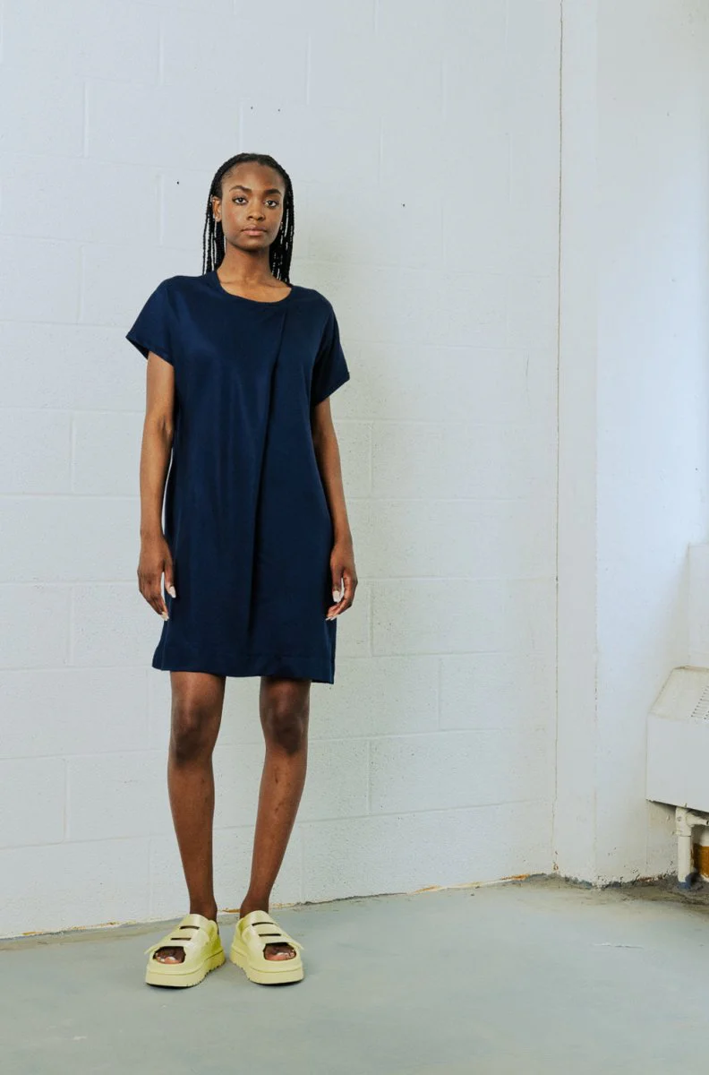 Bodybag Calypso Dress - Navy or Burgundy (Online Exclusive) - Image 2