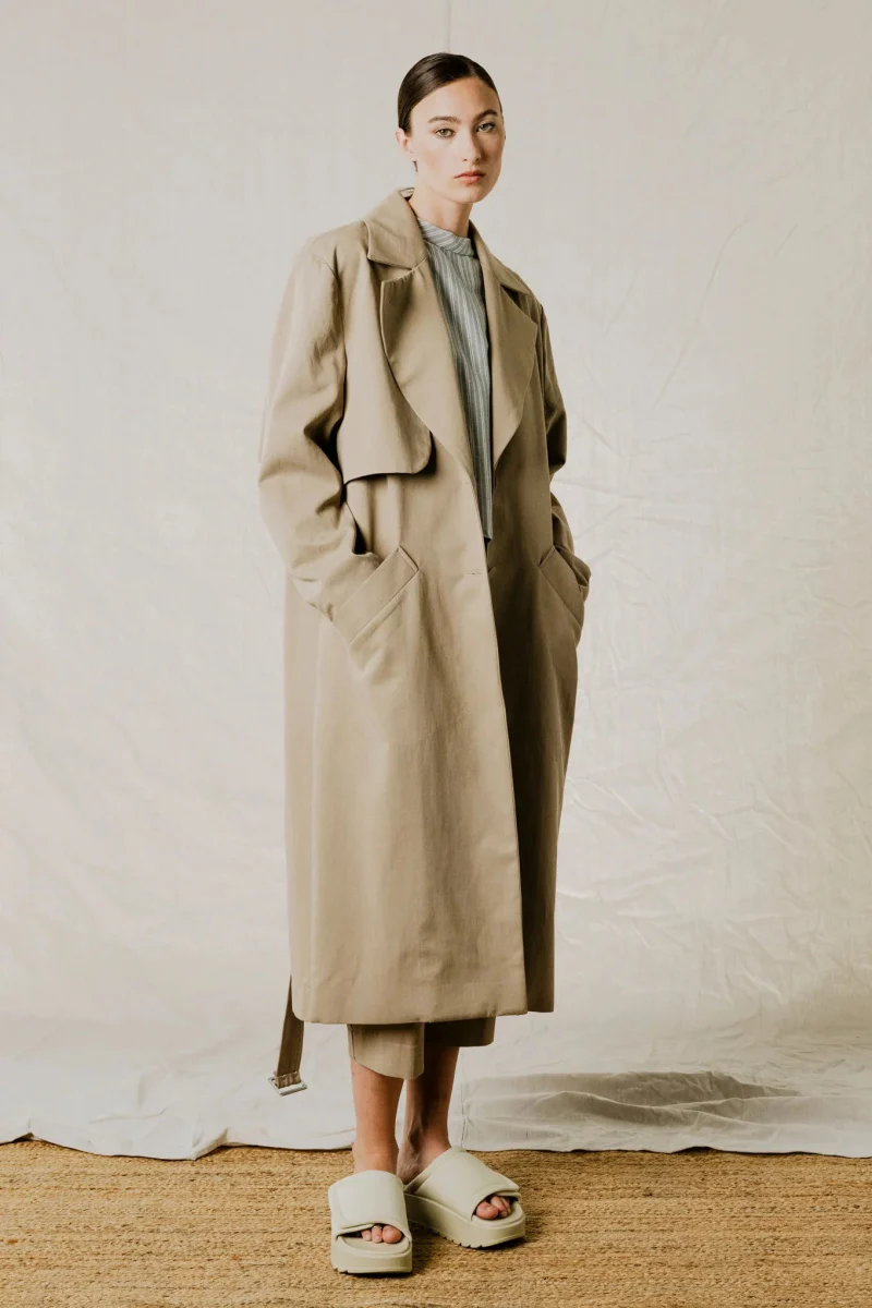 Bodybag District Trench Coat - Beige (In-Store) - Image 3