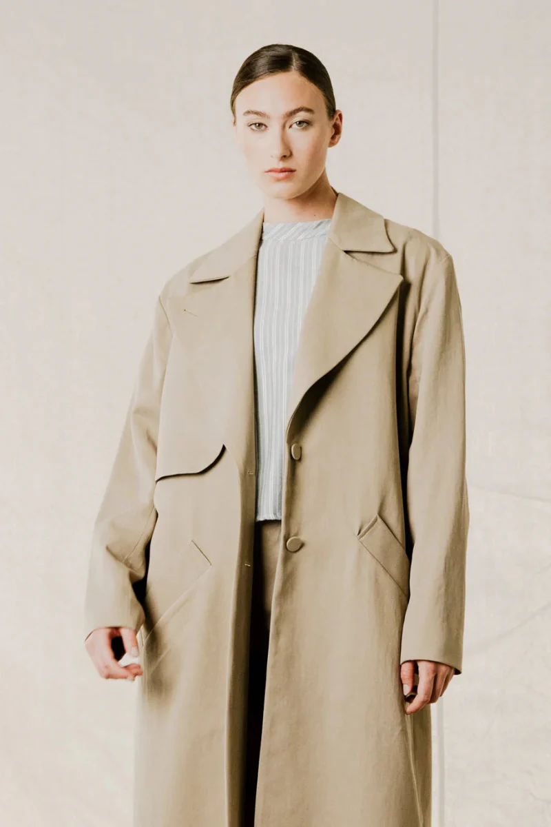 Bodybag District Trench Coat - Beige (In-Store) - Image 9