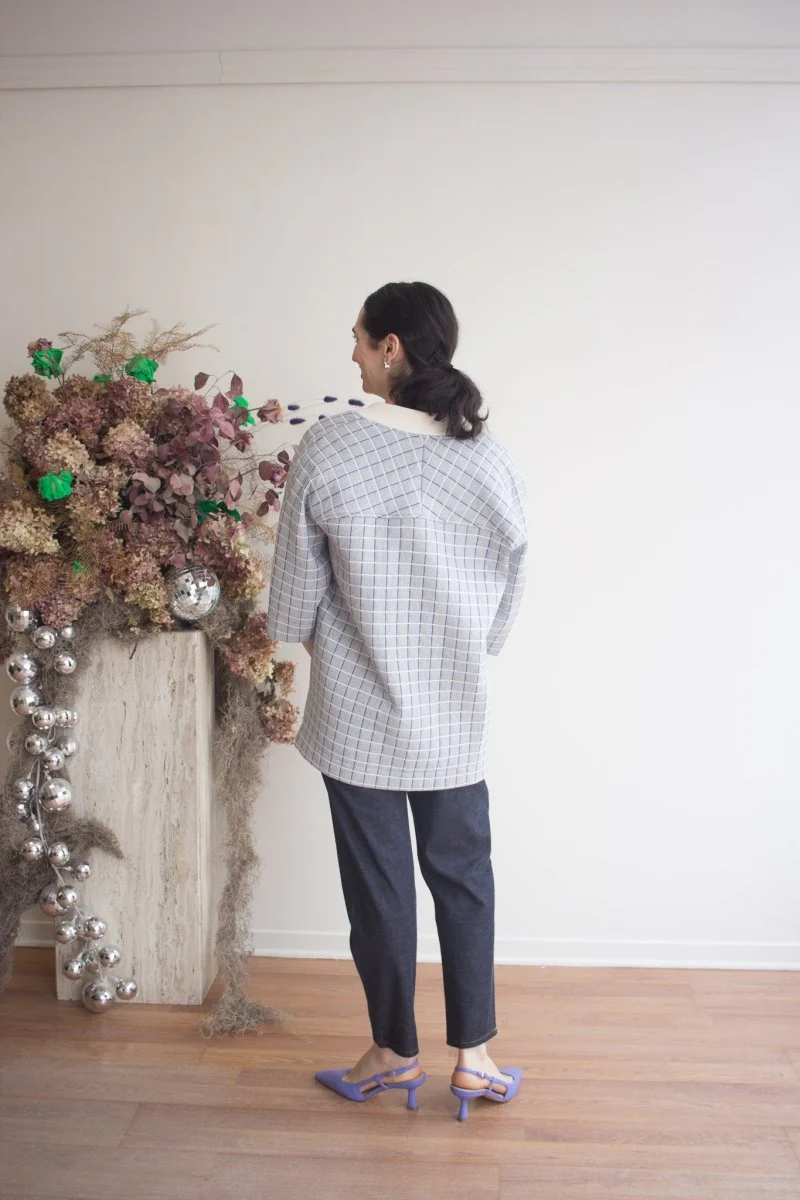 Bodybag Kyoto Jacket (Cream Tile or Blue Tile) (Online Exclusive) - Image 2