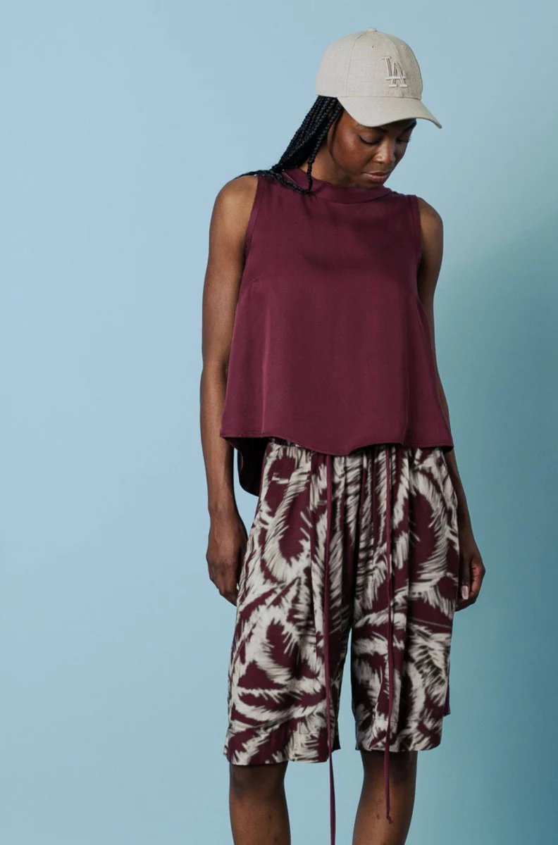 Bodybag Pacifica Tencel Top - Ivory, Navy or Burgundy (In-Store) - Image 10