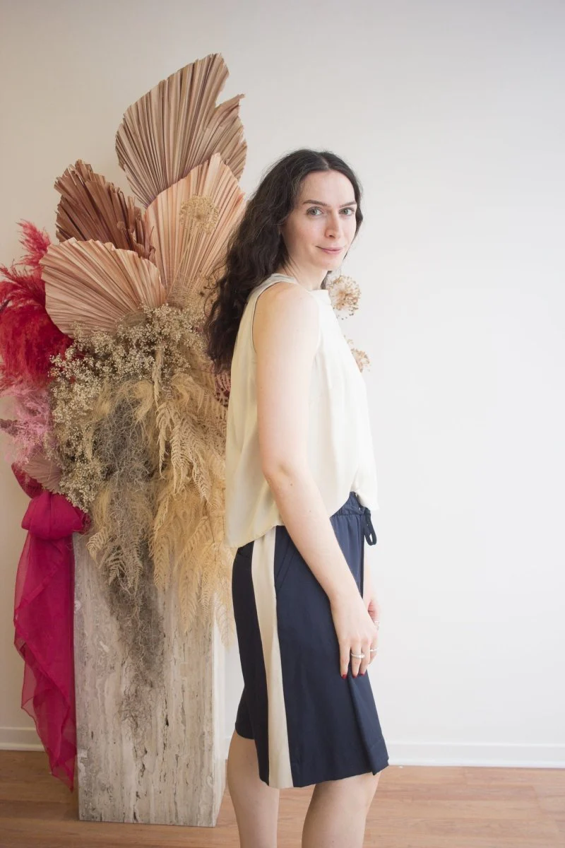 Bodybag Pacifica Tencel Top - Ivory, Navy or Burgundy (In-Store) - Image 14