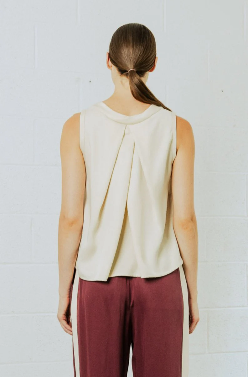 Bodybag Pacifica Tencel Top - Ivory, Navy or Burgundy (In-Store) - Image 16