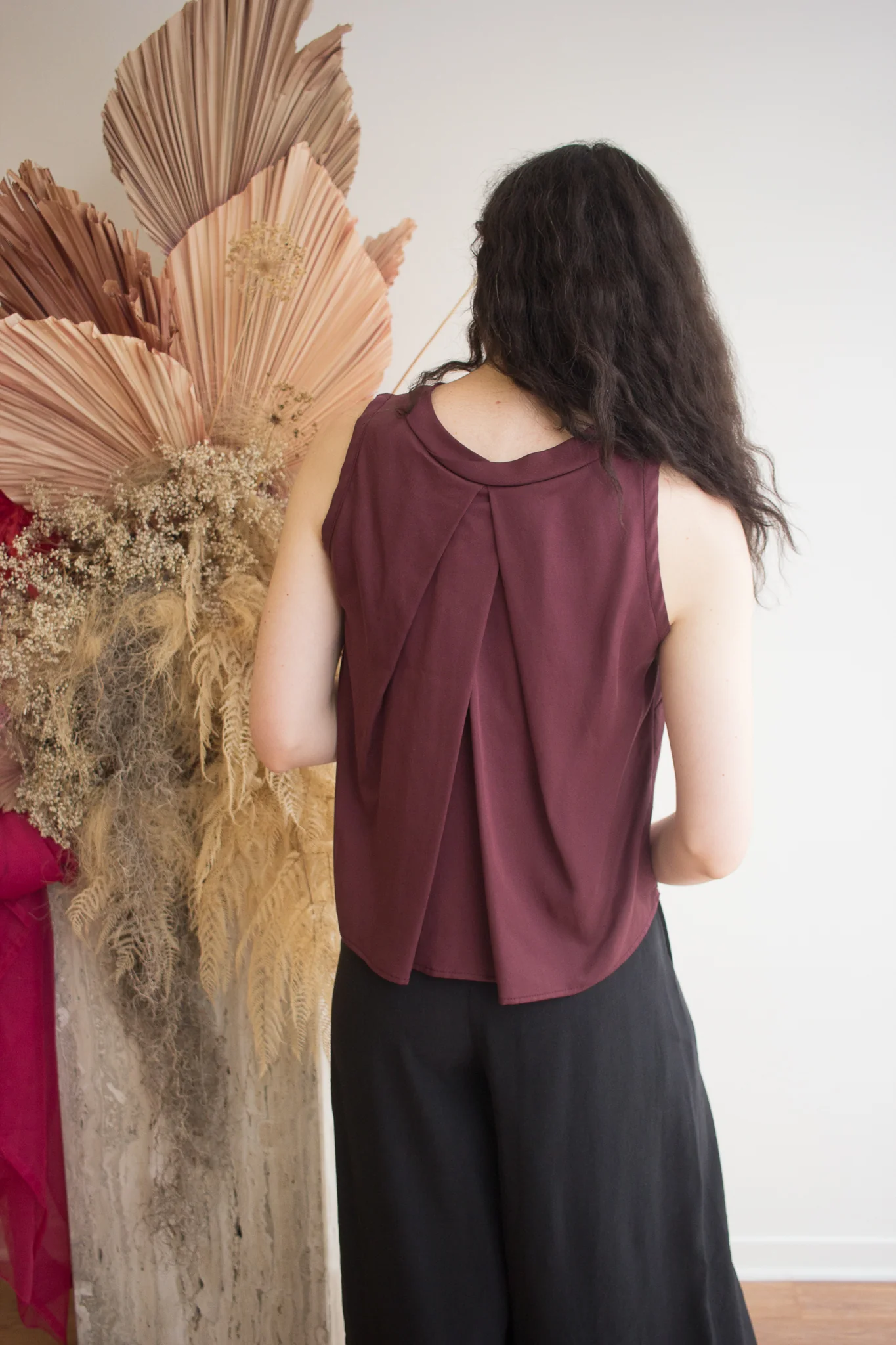 Bodybag Pacifica Tencel Top - Ivory, Navy or Burgundy (In-Store) - Image 6