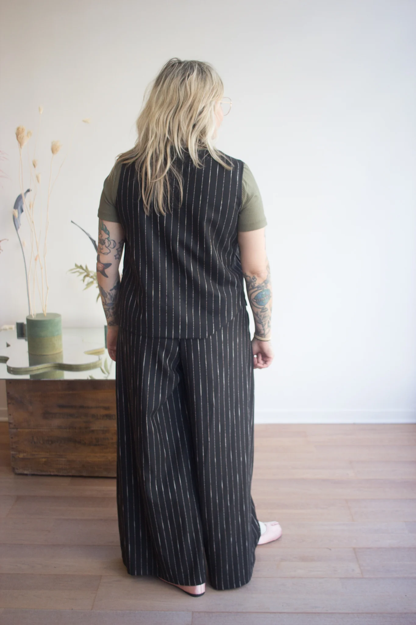 Bodybag Regent Top - Pinstripe (In-Store) - Image 4