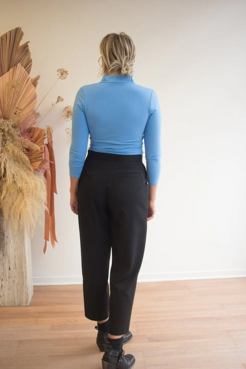 Rightful Owner Corset Turtleneck (Blue) - Image 5