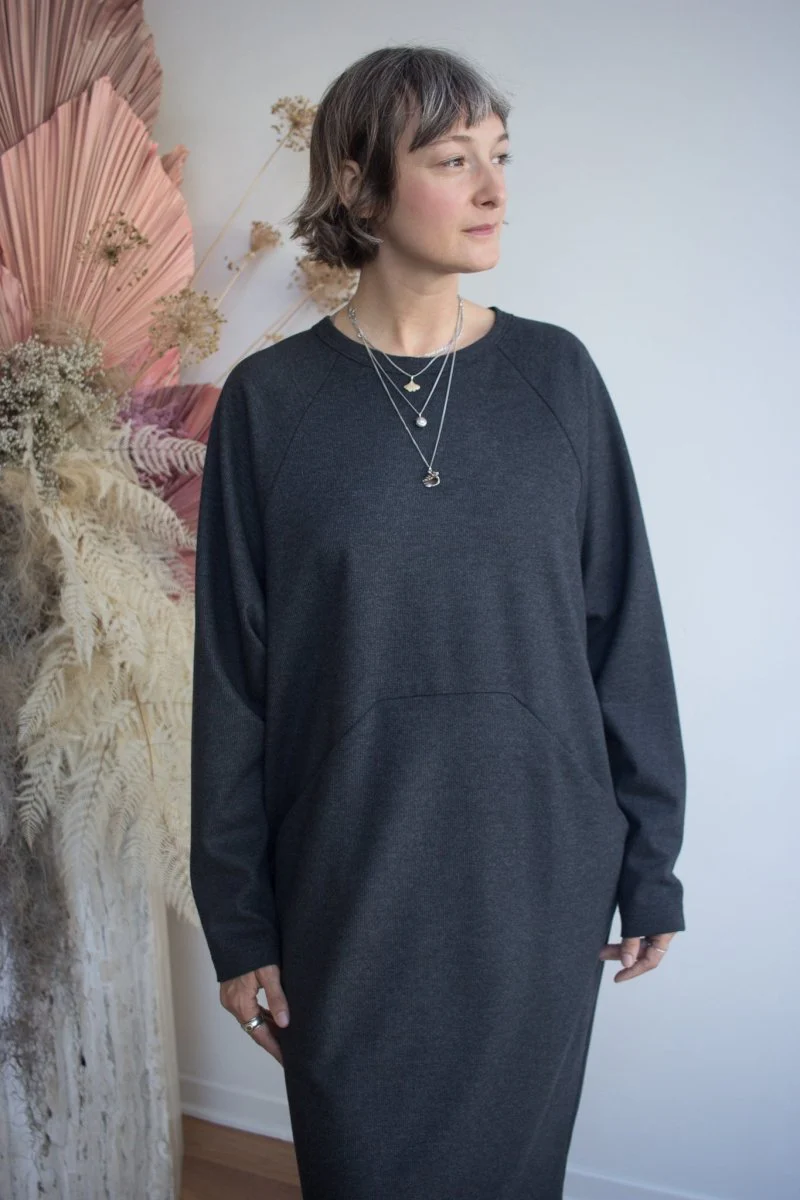 Bodybag Skye Dress - Charcoal or Sand (Online Exclusive) - Image 3
