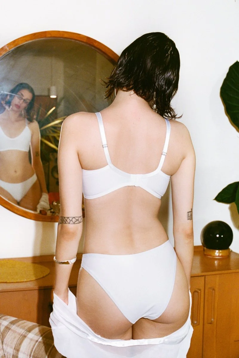Bully Boy Ivy Bra - White Cotton (In-Store) - Image 2