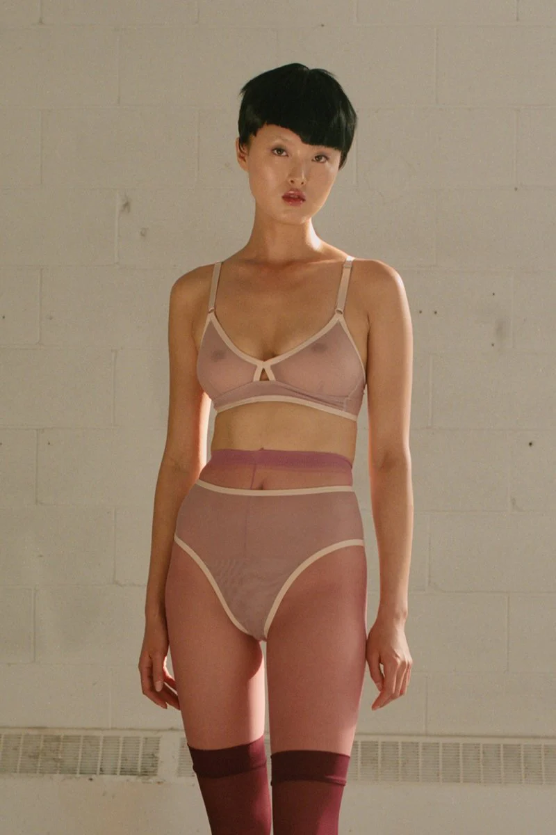 Bully Boy Roxy Panties - Blush (In Store)