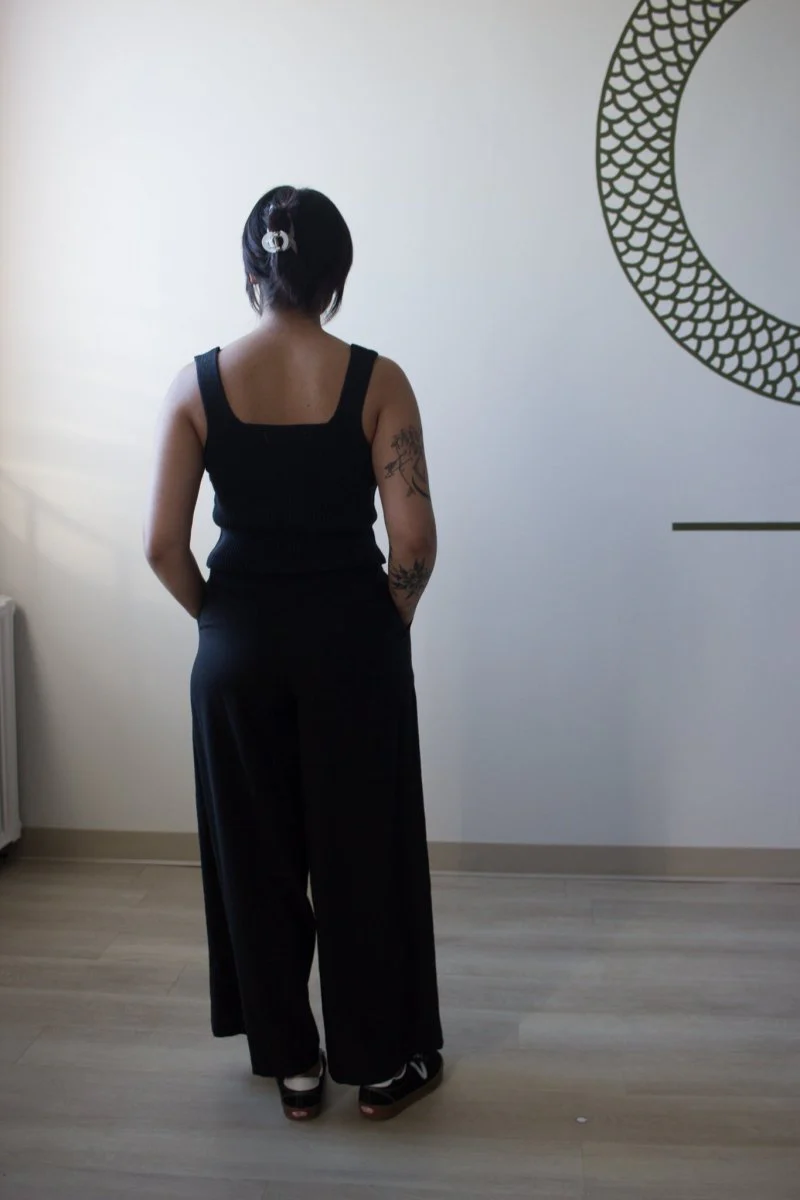 Carolyn Ferreira Rib Tank (Onyx) - Image 3