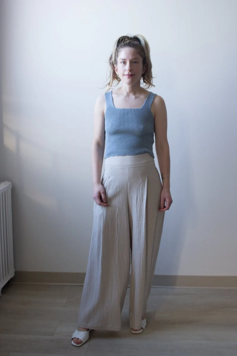 Carolyn Ferreira Rib Tank (Sky Blue) - Image 3