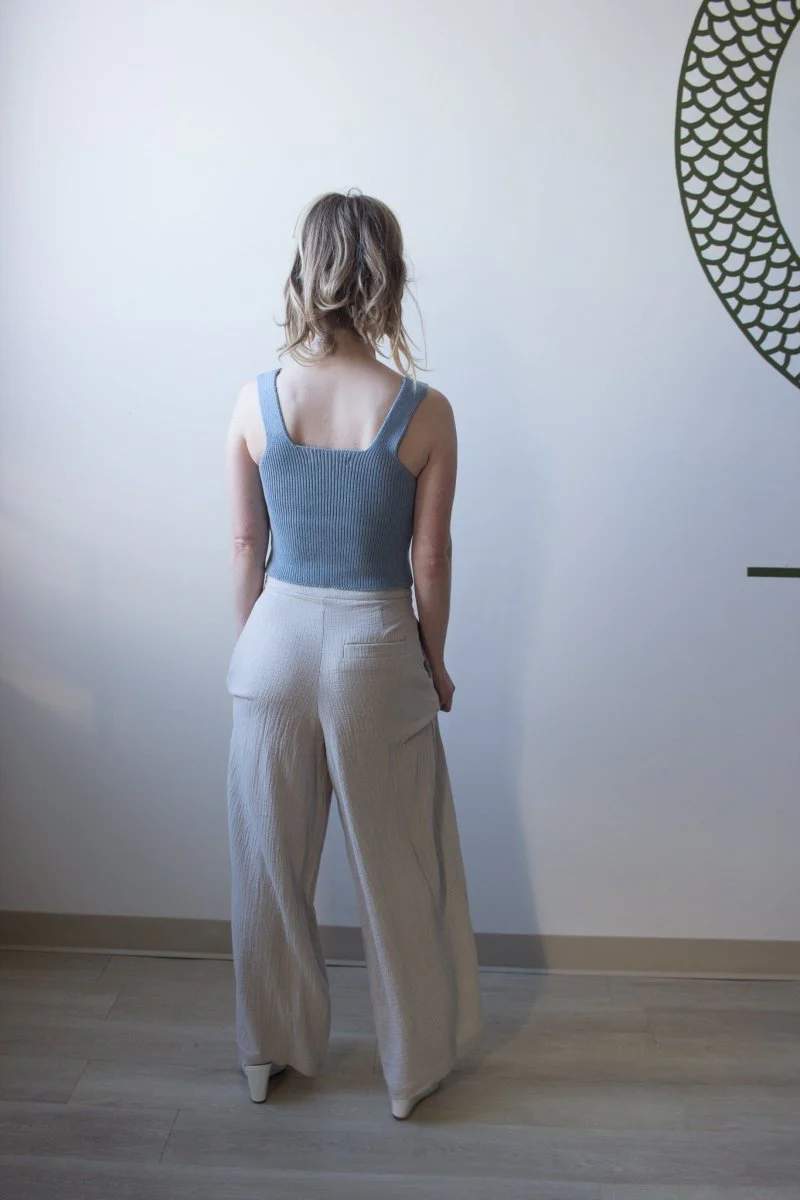 Carolyn Ferreira Rib Tank (Sky Blue) - Image 5