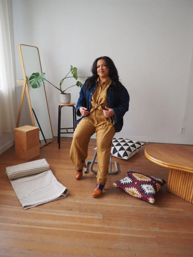 Connally Goods Amy Trouser (Amber Stripe) - Image 10