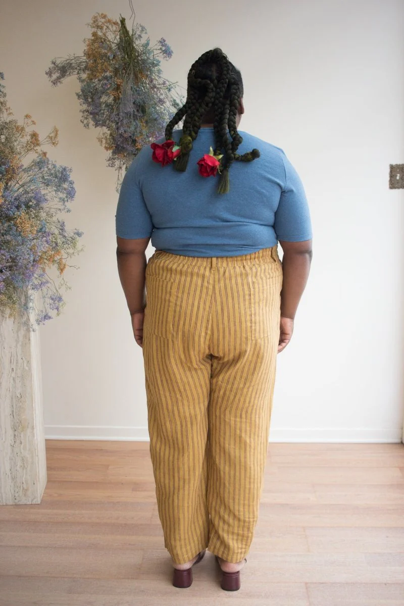 Connally Goods Amy Trouser (Amber Stripe) - Image 3