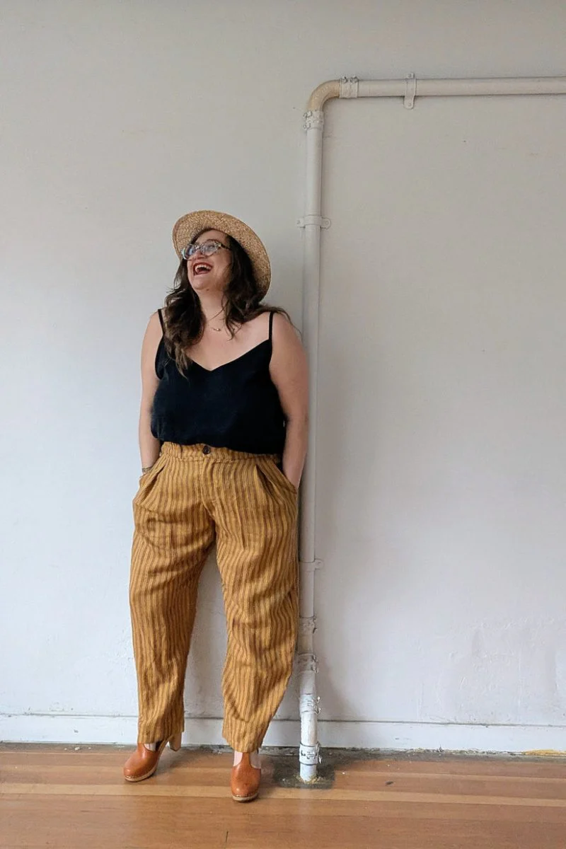 Connally Goods Amy Trouser (Amber Stripe) - Image 7