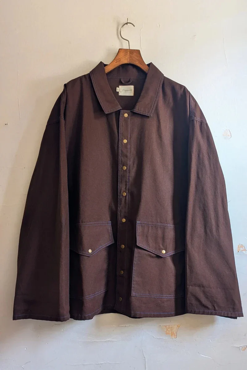Connally Goods Faye Chore Coat (Espresso) - Image 19