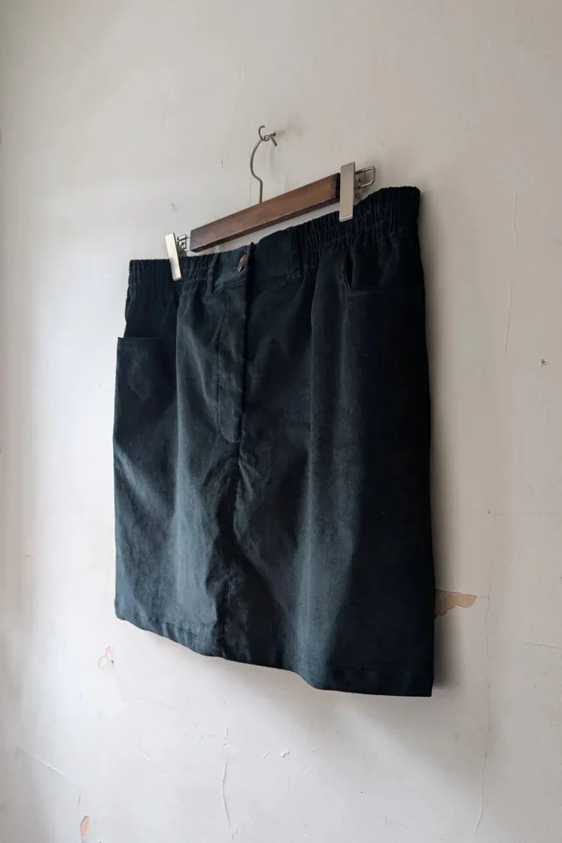 Connally Goods Kipling Corduroy Skirt (Dark Spruce) - Image 27