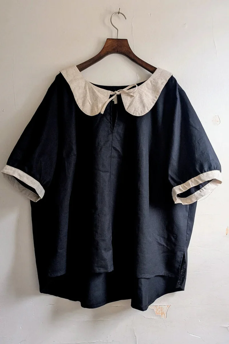 Connally Goods Lola Shirt (Cream or Black) - Image 16