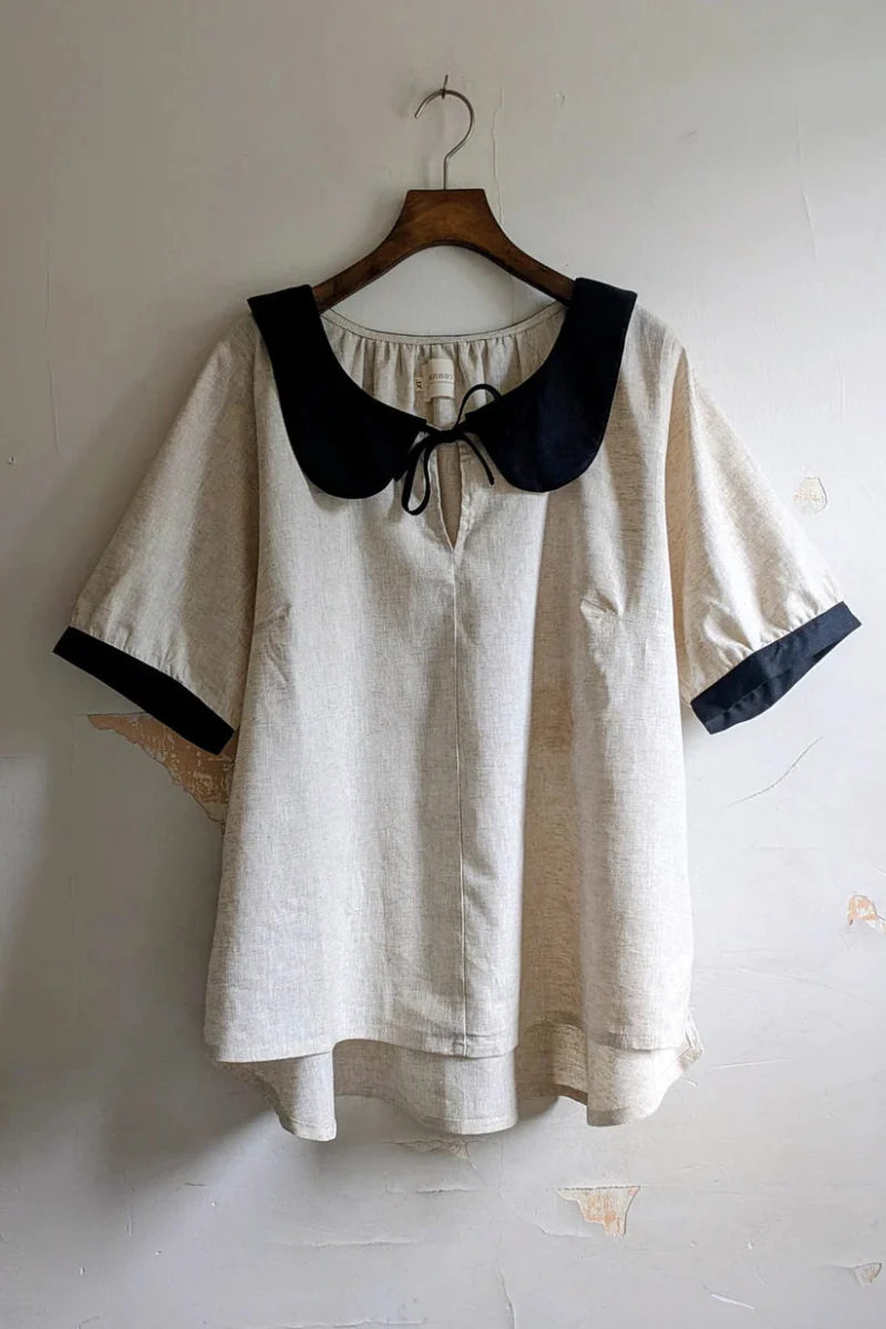 Connally Goods Lola Shirt (Cream or Black) - Image 6
