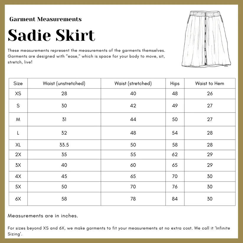 Connally Goods Sadie Skirt (Dark Wash Indigo) - Image 11