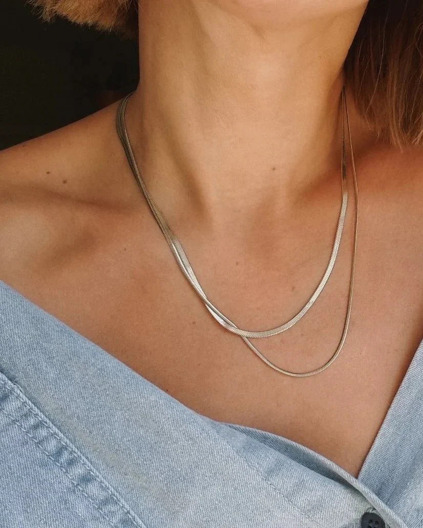 CoutuKitsch Amara Chain Necklace (Gold or Silver) - Image 8