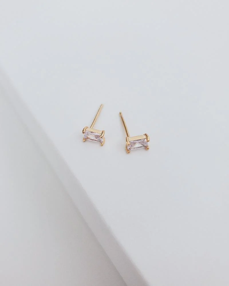 CoutuKitsch Amelie Baguette Studs (Multiple Colours) - Image 5