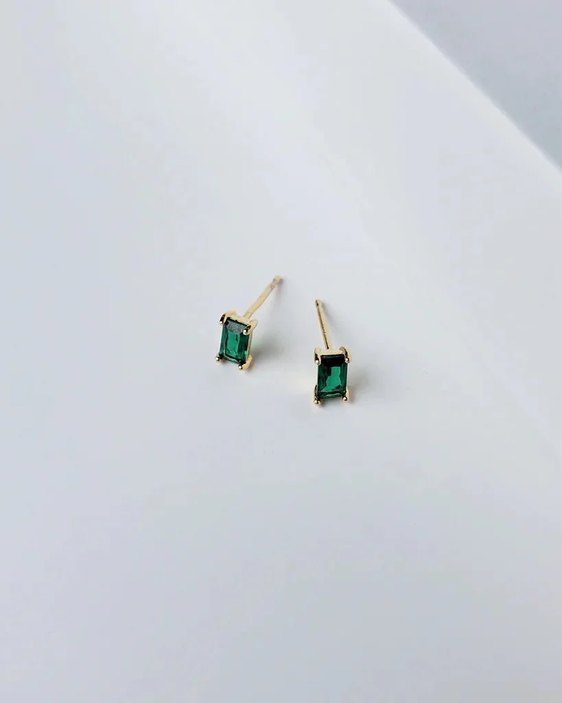 CoutuKitsch Amelie Baguette Studs (Multiple Colours) - Image 6