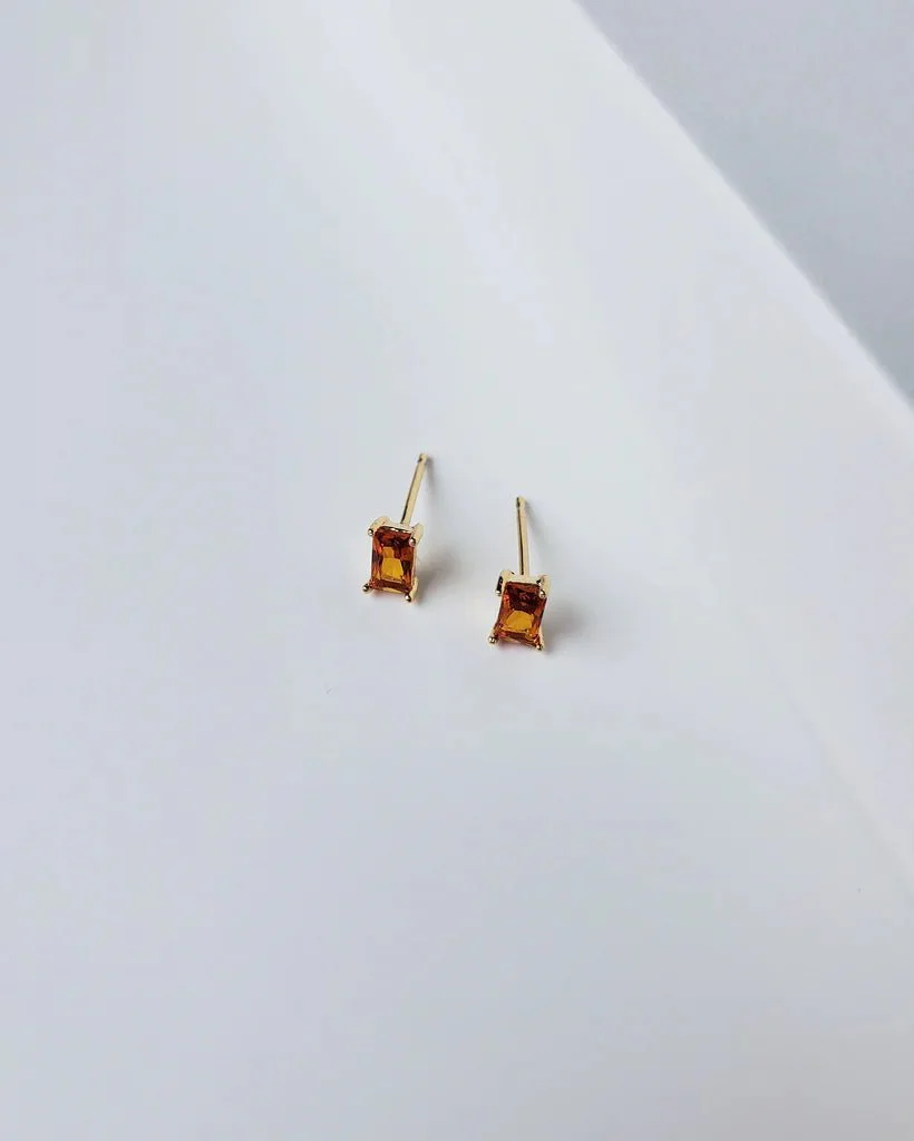 CoutuKitsch Amelie Baguette Studs (Multiple Colours) - Image 8