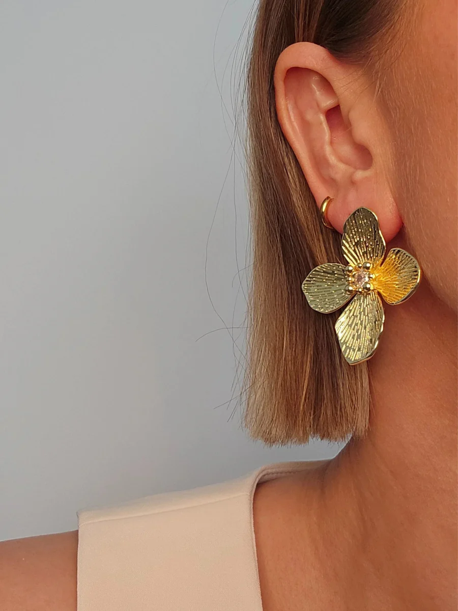 CoutuKitsch Audrey Earrings (Gold or Silver)