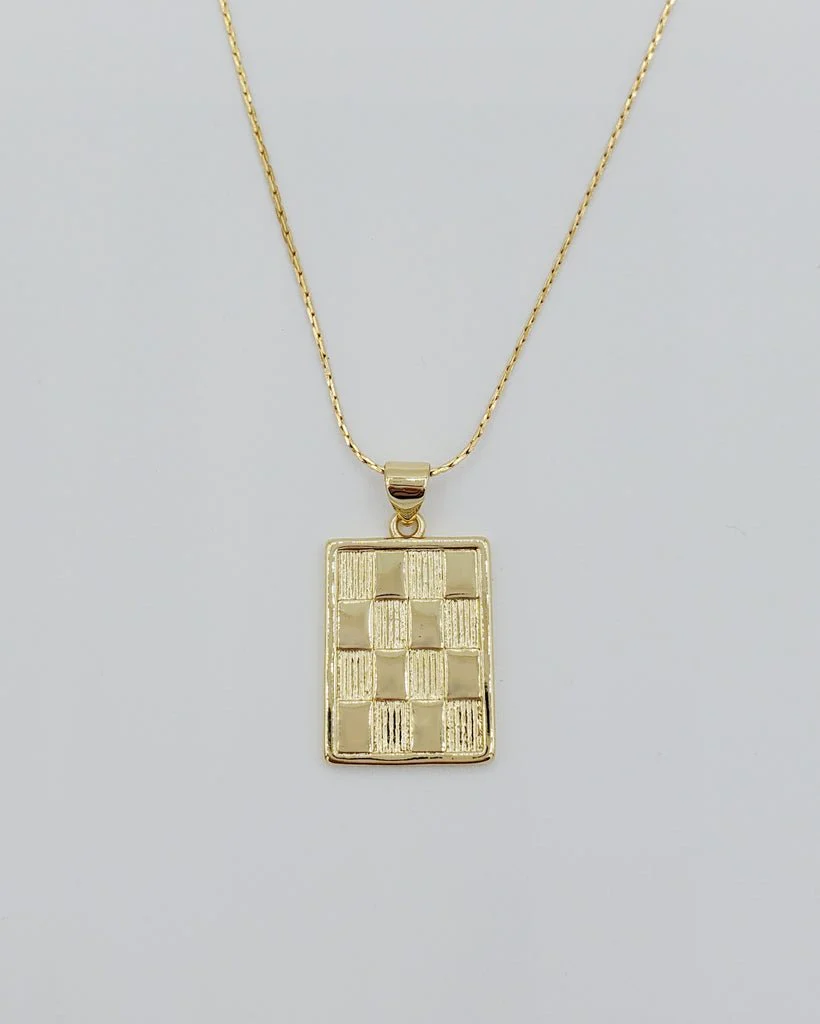 CoutuKitsch Checker Necklace - Image 3