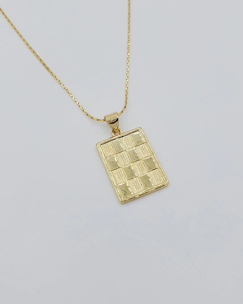 CoutuKitsch Checker Necklace - Image 4
