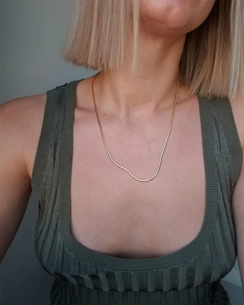 CoutuKitsch Grace Chain Necklace (Gold or Silver) - Image 3