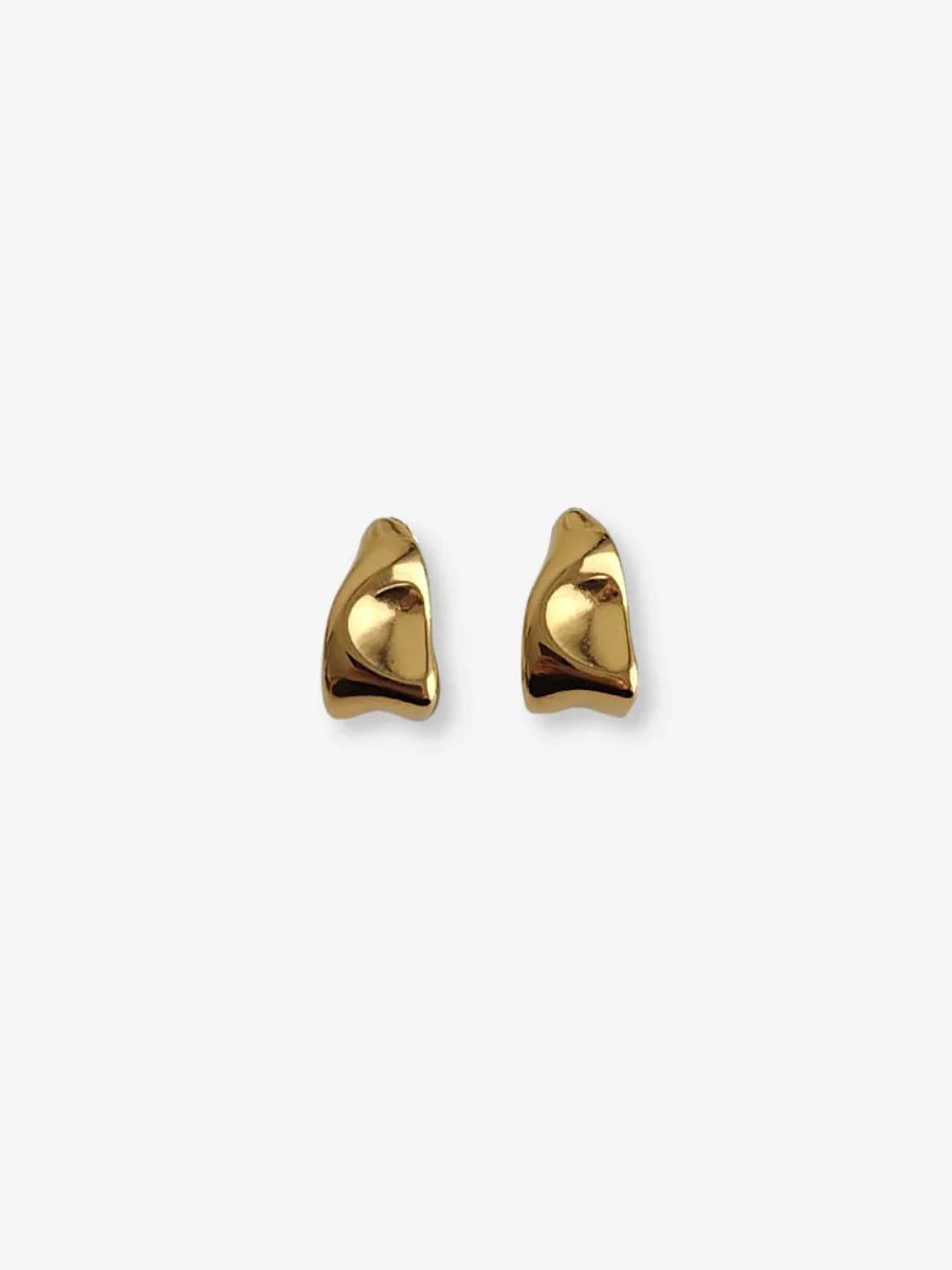 CoutuKitsch Harlow Hoops (Gold or Silver) - Image 2