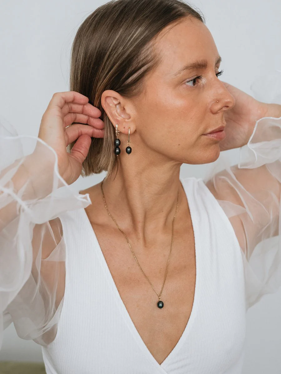CoutuKitsch Obsidian Necklace - Image 4