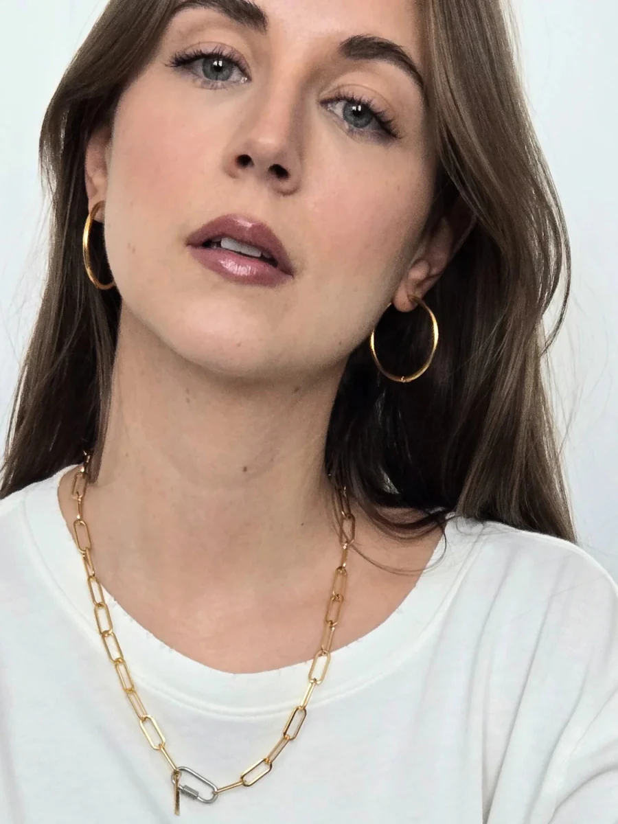 CoutuKitsch Slim Hoops (Gold or Silver) - Image 2