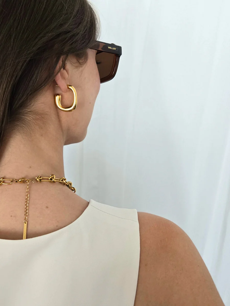 CoutuKitsch Suki Hoops (Gold or Silver) - Image 4