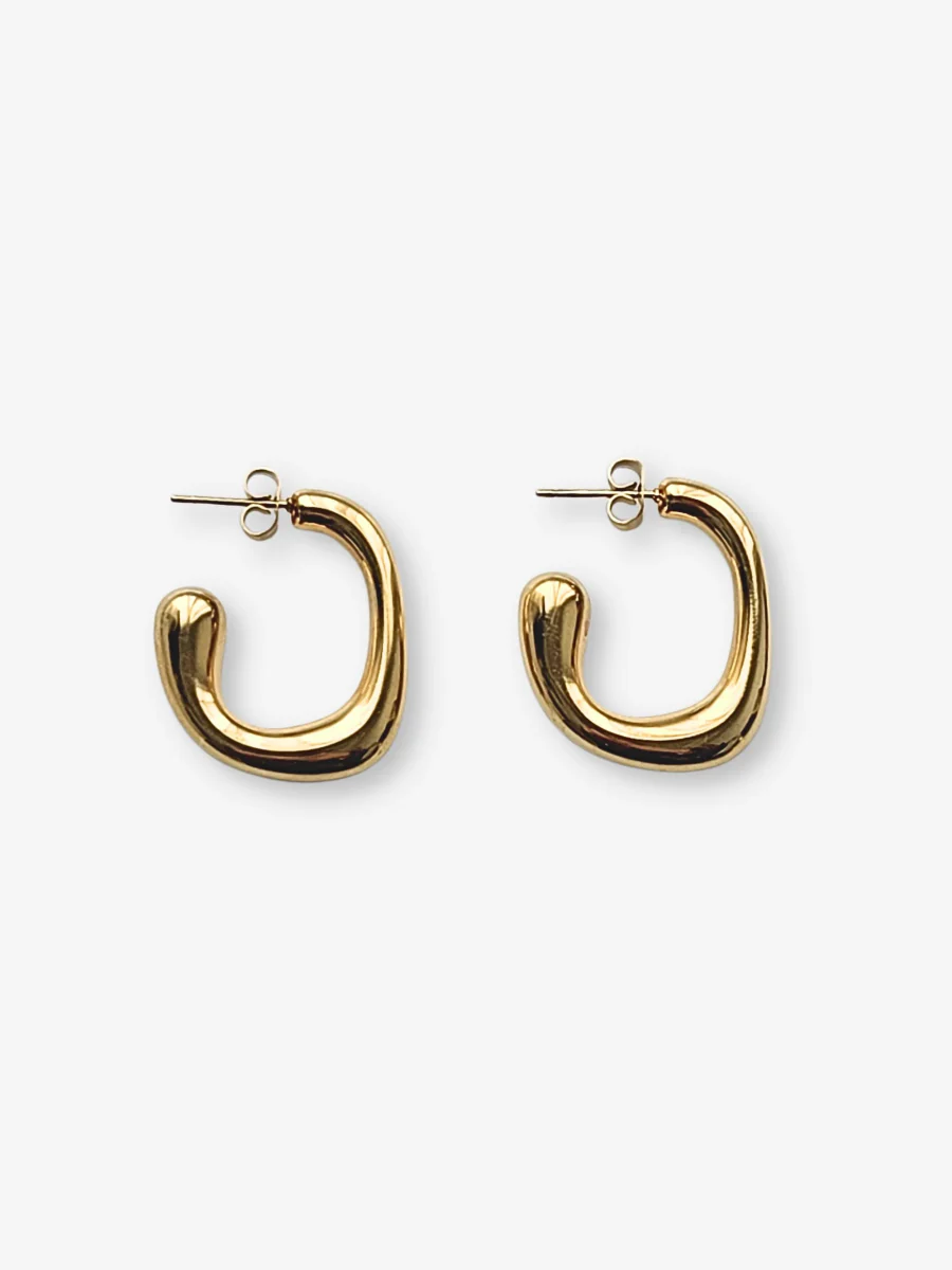 CoutuKitsch Suki Hoops (Gold or Silver) - Image 5