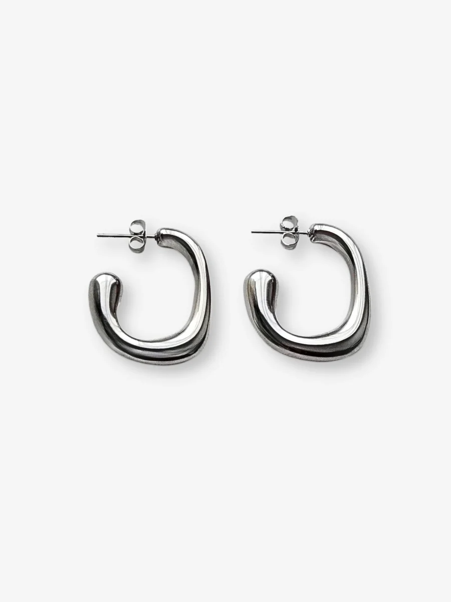 CoutuKitsch Suki Hoops (Gold or Silver) - Image 9