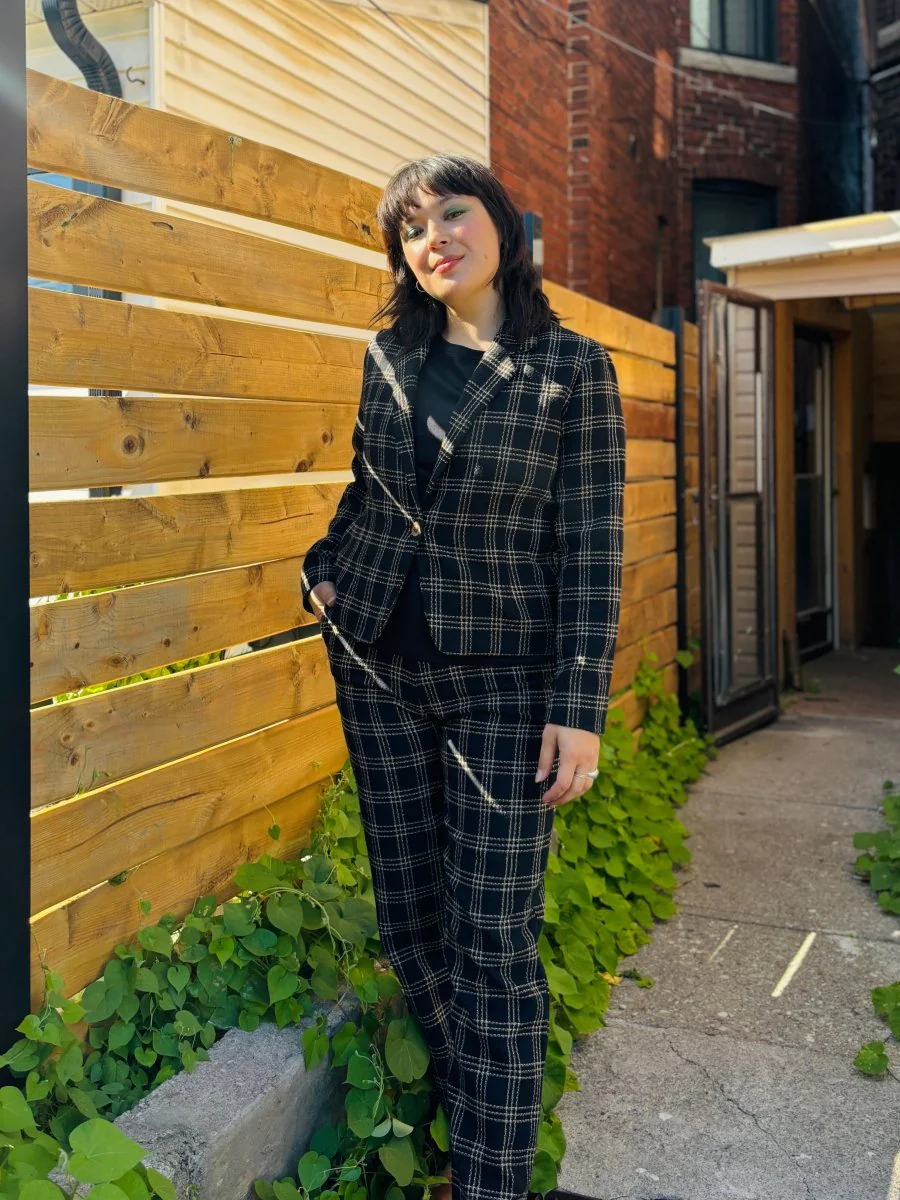 Dagg & Stacey Heuston Pant (Black Plaid) - Image 3