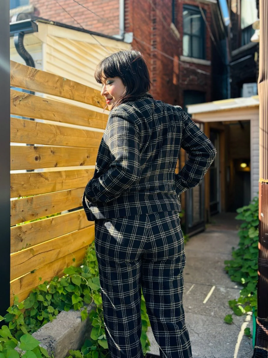 Dagg & Stacey Heuston Pant (Black Plaid) - Image 5