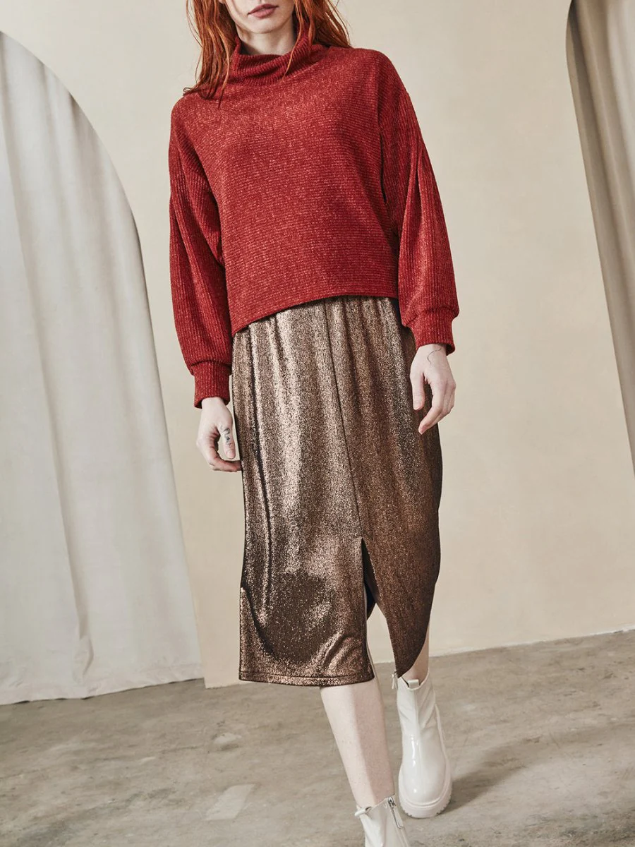 Dagg & Stacey Nell Skirt (Copper Shimmer) - Image 10