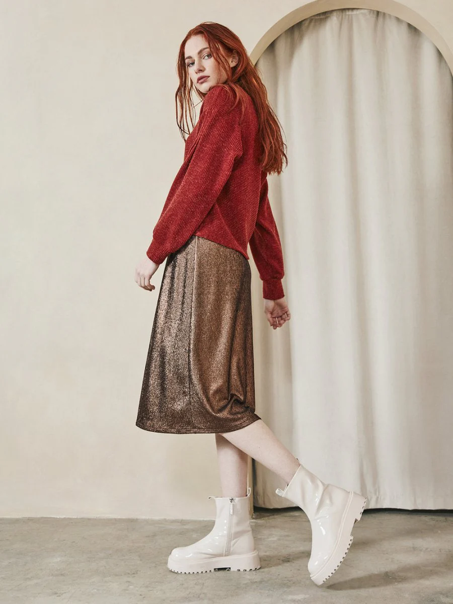 Dagg & Stacey Nell Skirt (Copper Shimmer) - Image 9