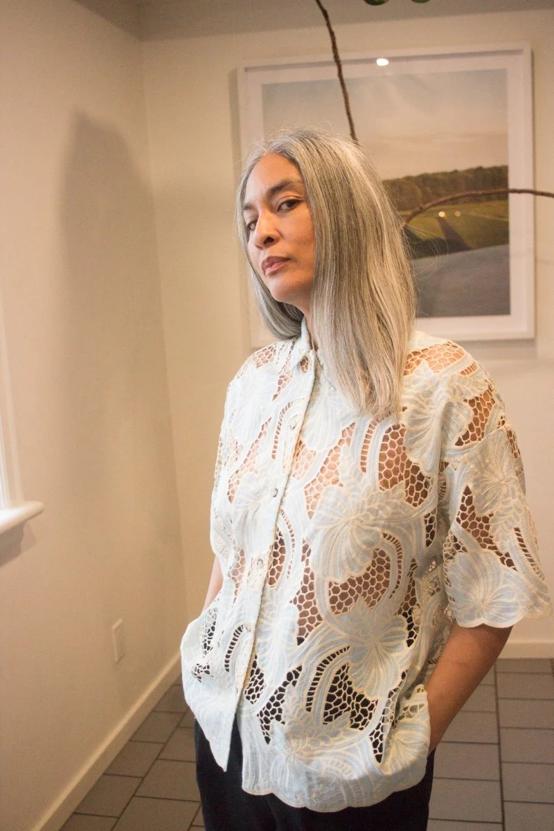 Dagg & Stacey Sterling Shirt (Blue Eyelet) - Image 2